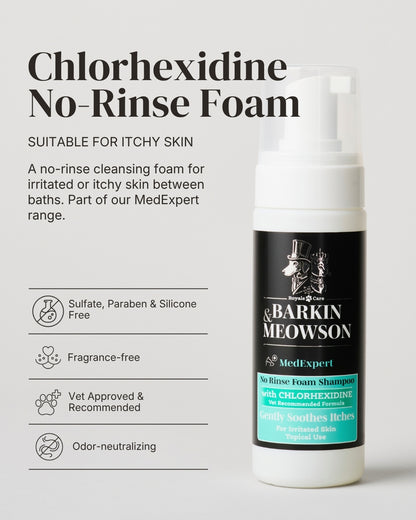 Chlorhexidine Dry Foam Shampoo