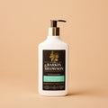 Barkin Meawson bottle on a beige background