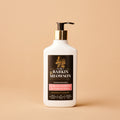 Barkin Meowson bottle on a beige background
