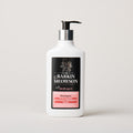 Bottle of Barkin & Meawson shampoo on a white background