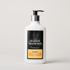 Barkin & Meowson shampoo bottle on a light gray background