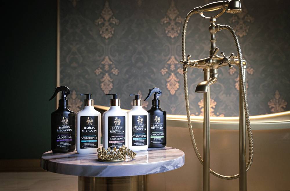 Premium cat grooming products