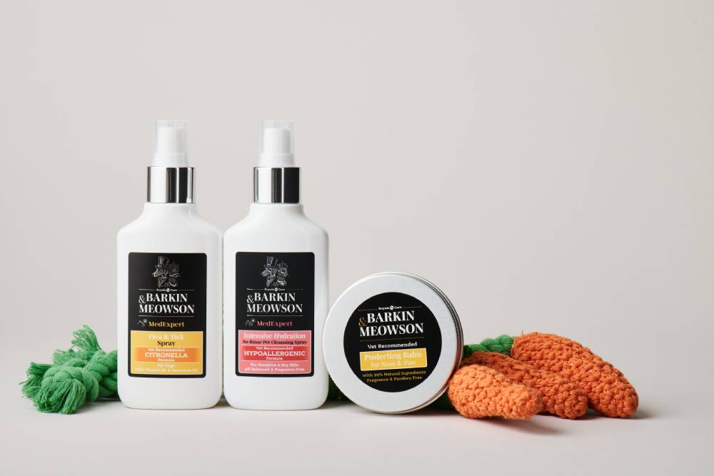 pet sprays and balm